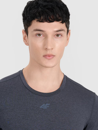 Longsleeve treningowy szybkoschnący męski 4F 4FWMM00TFLOM507-22M