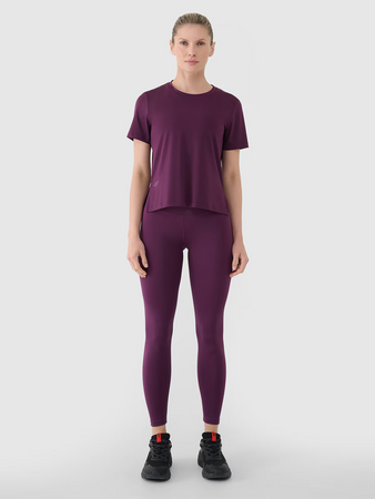 Koszulka damska treningowa oversize szybkoschnąca 4F 4FRSS25TFTSF1236-50S