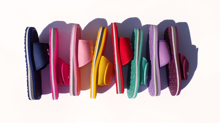 Klapki na rzep uniseks Kubota K0000-100-002-15-1