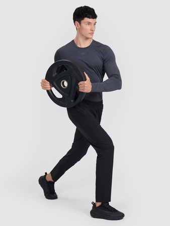 Longsleeve treningowy szybkoschnący męski 4F 4FWMM00TFLOM507-22M