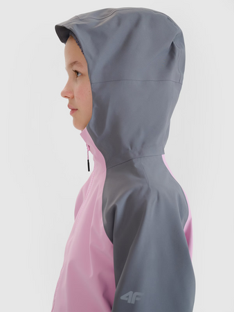 Kurtka dziewczęca trekkingowa NeoDry 5000 4F 4FJWSS25TTJAF676-56S