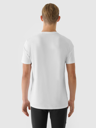 Koszulka męska treningowa szybkoschnąca 4F 4FWSS25TFTSM1343-10S