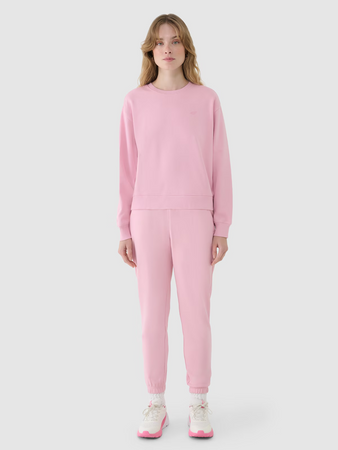 Bluza dresowa nierozpinana bez kaptura damska 4F 4FWMM00TSWSF1765-56S