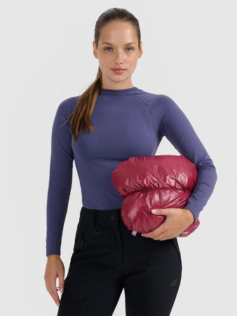 Kurtka puchowa trekkingowa z wypełnieniem Primaloft Silver damska 4F 4FRAW25TDJAF0792-60S