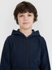 Bluza dresowa rozpinana z kapturem chłopięca 4F 4FJWSS25TSWSM1714-31S