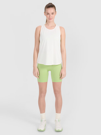 Top damski treningowy oversize szybkoschnący 4F 4FWSS25TFSLF412-11S