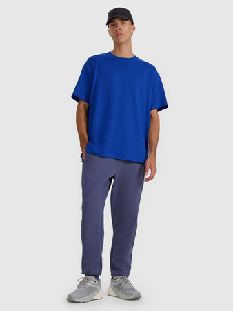 T-shirt oversize z nadrukiem męski 4F 4FWAW25TTSHM2403-36S