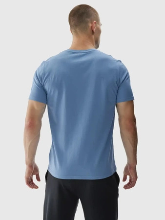 T-shirt regular z nadrukiem męski 4F