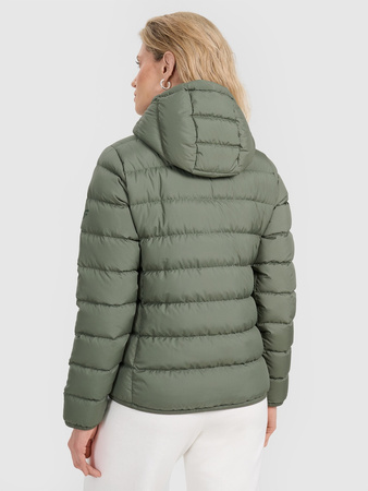 Kurtka puchowa z wypełnieniem naturalnym damska 4F 4FRAW25TDJAF0800-43S