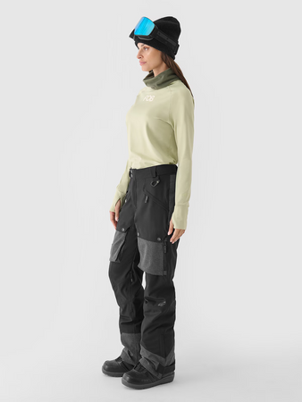 Spodnie snowboardowe membrana 10000 damskie 4F 4FWAW24TFTRF701-20S