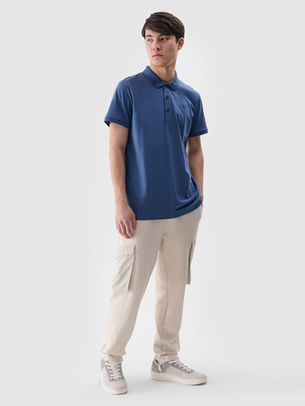 Koszulka polo regular męska 4F 4FWMM00TPTSM367-32S