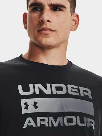 T-shirt męski z logo Under Armour 1329582-001