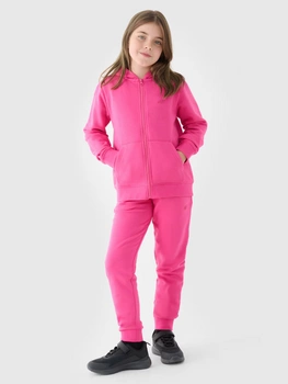 Spodnie dresowe joggery dziewczęce 4F Junior 4FJWMM00TTROF0828-55S