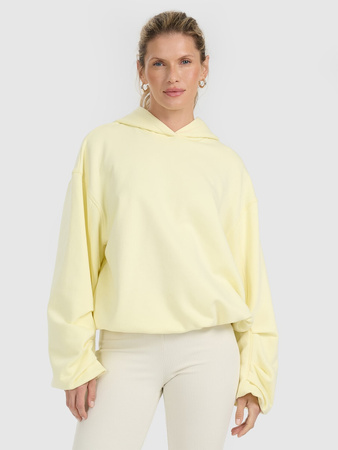 Bluza dresowa nierozpinana z kapturem damska 4F 4FRAW25TSWSF2462-73S