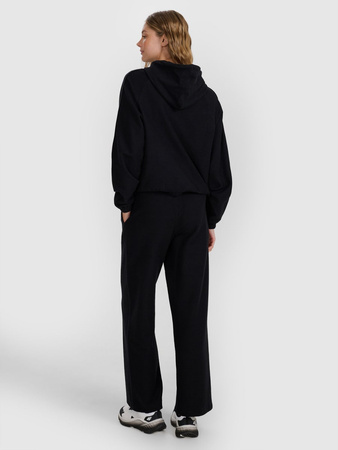 Spodnie dresowe z dzianiny strukturalnej damskie 4F 4FRAW25TTROF1669-20S