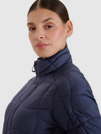 Kurtka puchowa trekkingowa z wypełnieniem Primaloft Silver damska 4F 4FWSS25TDJAF531-22S