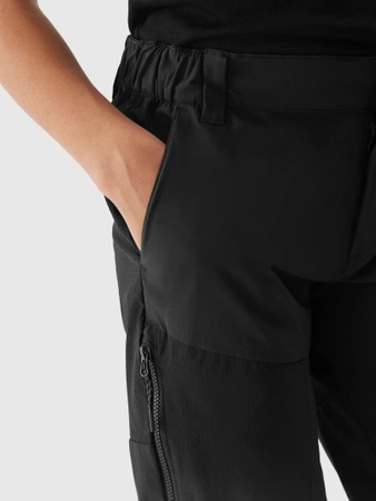 Spodnie z odpinanymi nogawkami 2w1 4way stretch dziewczęce 4F Junior