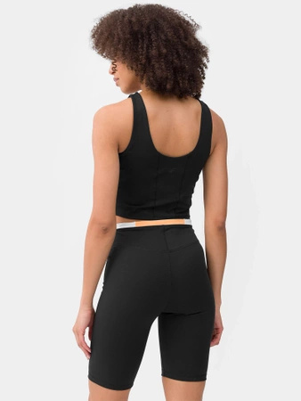 T-shirt crop-top treningowy damski 4F