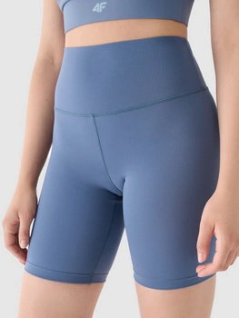 Legginsy krótkie treningowe damskie 4F 4FWAW24TFSTF012-32S