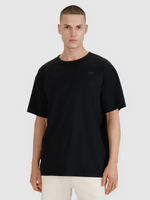 T-shirt oversize gładki męski 4F 4FRSS25TTSHM2686-20S