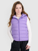 Bezrękawnik puchowy z wypełnieniem syntetycznym dziewczęcy 4F 4FJRAW25TVJAF322-51S