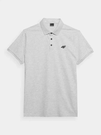 Koszulka polo męska gładka 4F