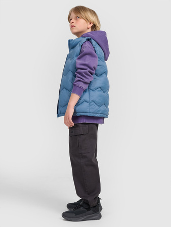 Bezrękawnik puchowy z wypełnieniem syntetycznym chłopięcy 4F 4FJRAW25TVJAM325-32S