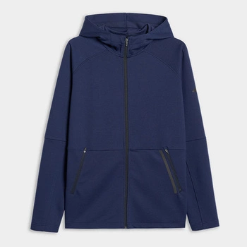 Bluza dresowa rozpinana z kapturem męska 4F 4FWAW25TSWSM1865-31S