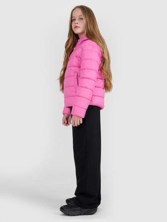 Kurtka puchowa z wypełnieniem syntetycznym dziewczęca 4F 4FJRAW25TDJAF0816-54S