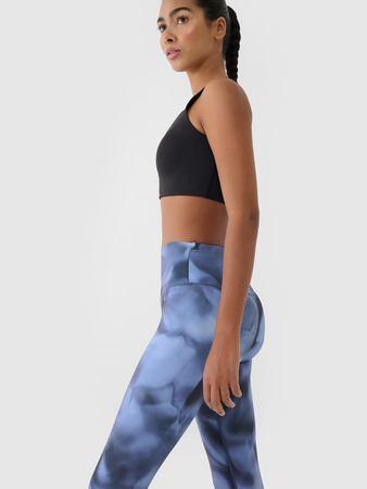 Legginsy treningowe z wysokim stanem damskie 4F 4FRSS25TFTIF408-91A