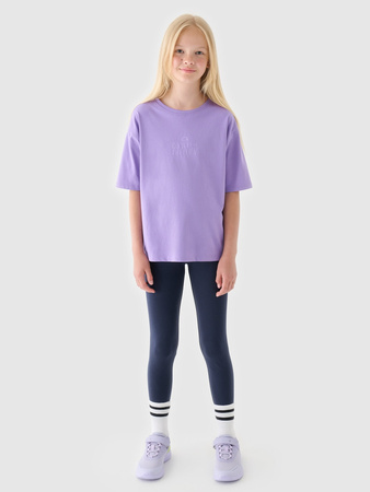 Legginsy dzianinowe dziewczęce 4F Junior 4FJRAW24TTIGF239-31S