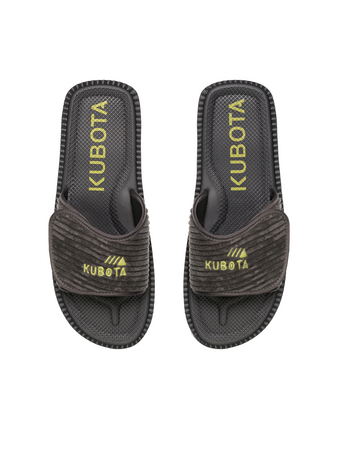 Klapki na rzep sztruksowe męskie Kubota KUBKRZ-AW23-02-28