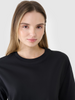 T-shirt oversize gładki damski 4F 4FRSS25TTSHF2694-20S