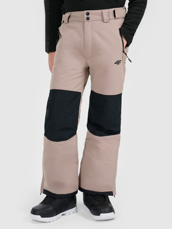 Spodnie snowboardowe membrana 10000 chłopięce 4F 4FJRAW25TFTRM1247-82S