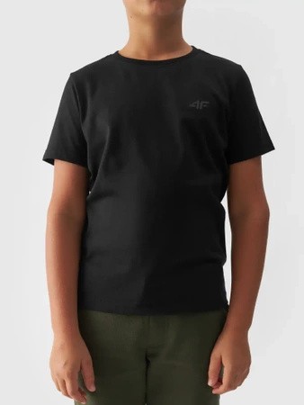 T-shirt gładki chłopięcy 4F