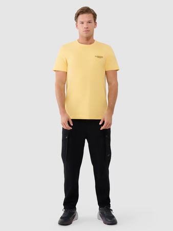 T-shirt męski regular z nadrukiem 4F 4FWSS25TTSHM1974- 4F 4FWSS25TTSHM1974-71S