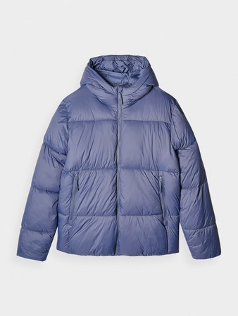 Kurtka zimowa puchowa z syntetycznym wypełnieniem męska 4F 4FWAW24TDJAM480-32S