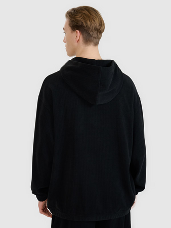 Bluza dresowa nierozpinana z kapturem męska 4F 4FRSS25TSWSM2181-20S