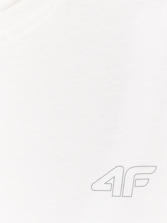 T-shirt regular gładki (ZESTAW 2 szt.) dziecięcy 4F 4FJRAW25TTSHU3157-91S