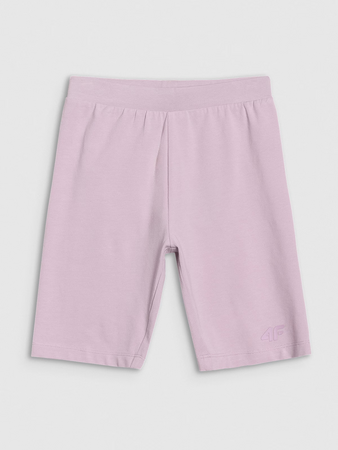 Legginsy kolarki dzianinowe dziewczęce 4F 4FJWSS25TSTIF014-56S
