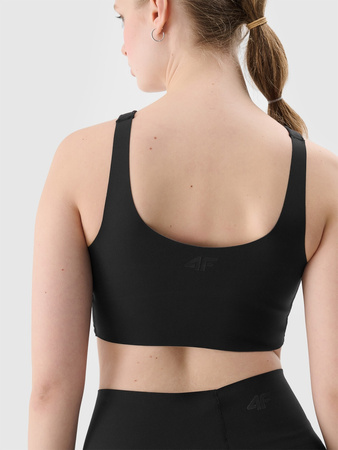 Biustonosz treningowy ze średnim wsparciem damski 4F 4FRSS24USBAF158-20S