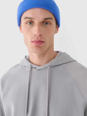 Bluza dresowa nierozpinana z kapturem męska 4F 4FRAW24TSWSM1821-27S