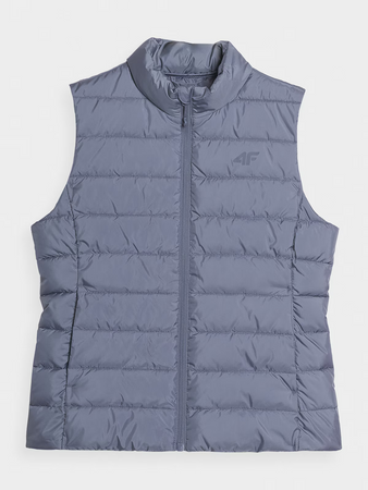 Bezrękawnik damski puchowy z wypełnieniem syntetycznym 4F 4FWSS25TVJAF284-32S