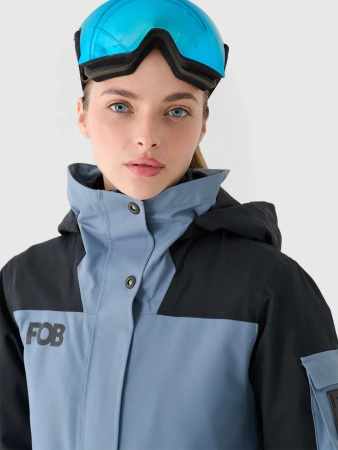 Kurtka snowboardowa membrana 10000 damska 4F 4FWAW24TTJAF586-32S