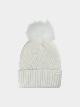 Czapka zimowa z pomponem dziewczęca 4F 4FJWAW24ACAPF419-12S