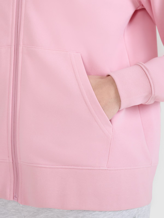 Bluza dresowa rozpinana z kapturem damska 4F 4FWMM00TSWSF1763-56S