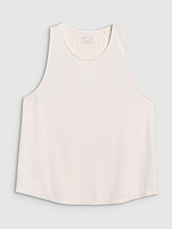 Top damski treningowy oversize szybkoschnący 4F 4FWSS25TFSLF412-11S