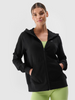 Bluza dresowa rozpinana z kapturem damska 4F 4FWMM00TSWSF1763-20S