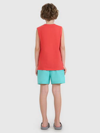 Spodenki plażowe boardshorty chłopięce 4F 4FJWSS25UBDSM117-47S