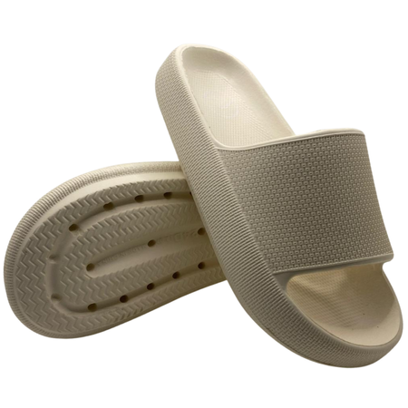 Klapki damskie piankowe na plażę COASTIQ EMWUFSLIF001-20